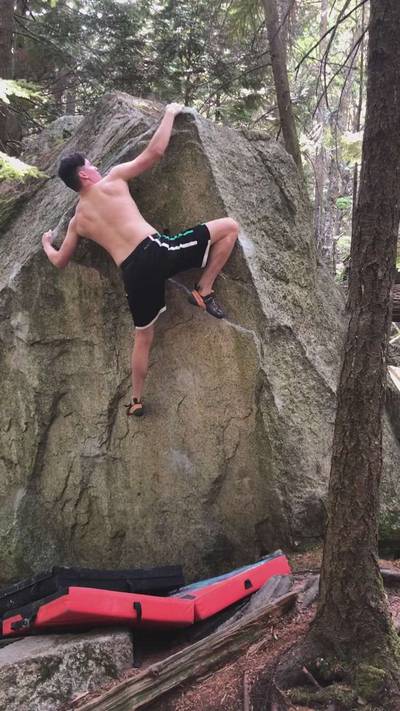 Handible Lecture v4, Squamish - Beta Video from mattfischerclimbs