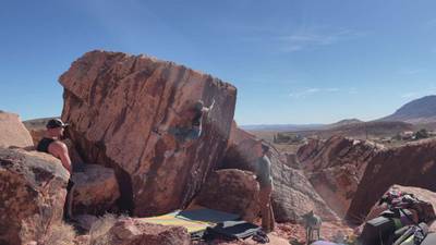 Van Betten Arete v4, Red Rock - Beta Video from ahleeneh