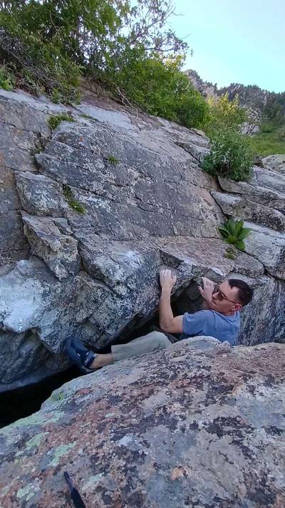 Rainbow Assassins v9, Little Cottonwood Canyon - Beta Video from moabmax