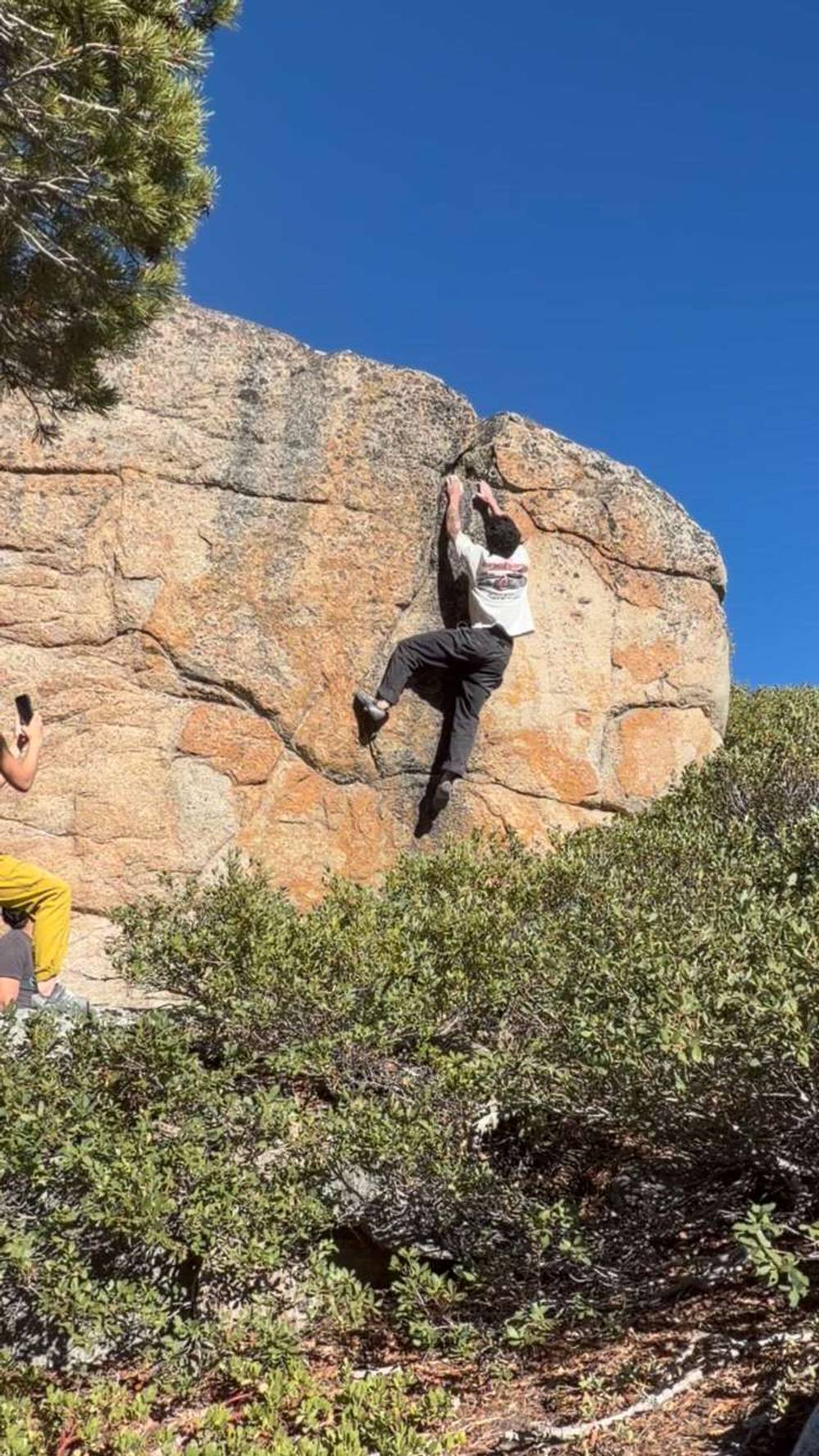 Yigael's Wall v5, Lake Tahoe - Beta Video from michaelmontella