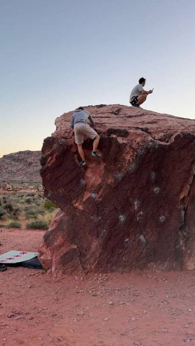 Six Pack v1, Red Rock - Beta Video from justclimbin