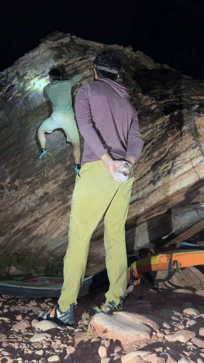 Fin Face v1, Red Rock - Beta Video from justclimbin