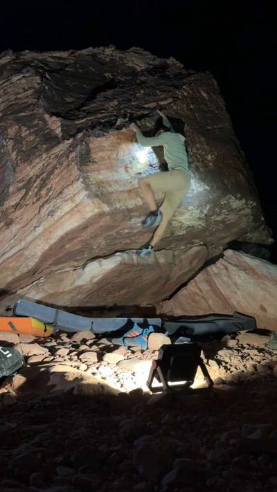 Fin v3, Red Rock - Beta Video from justclimbin