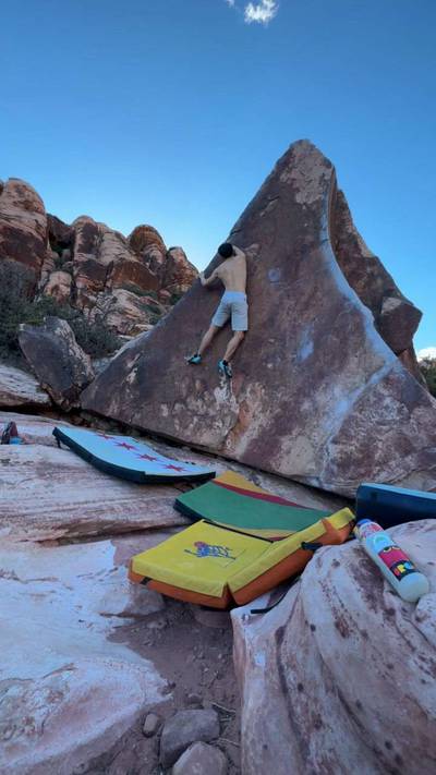 The Lamb Chop v2, Red Rock - Beta Video from justclimbin