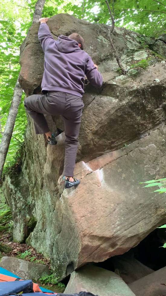 Helke Arête v1, Sandstone - Beta Video from Echase