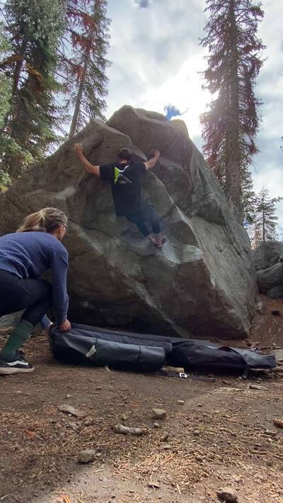 The Nose Left v4, Lake Tahoe - Beta Video from AronHailey
