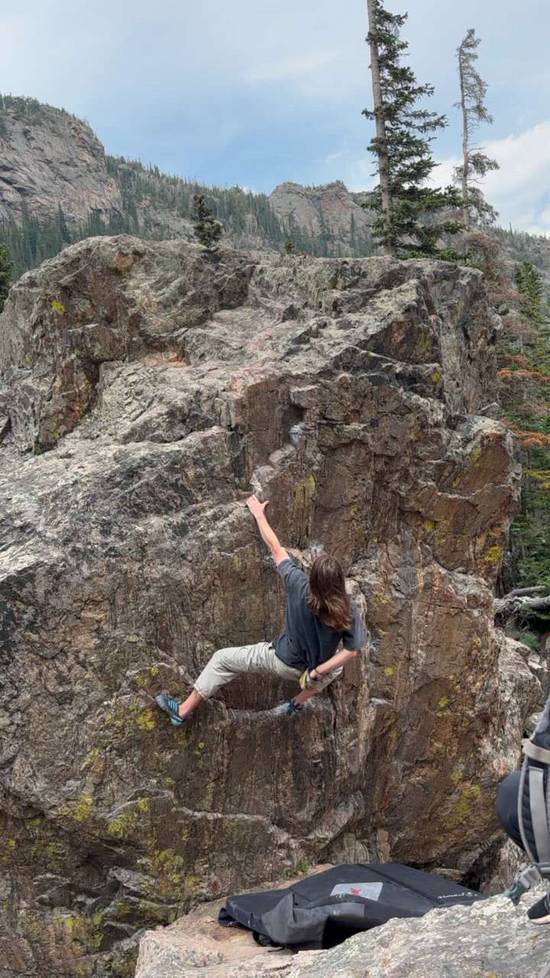 Stone Cold v1, Rocky Mountain National Park - Beta Video from Chris_Ol