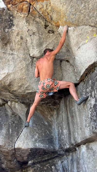 Bachar Problem v5, Lake Tahoe - Beta Video from Dyno_Guru