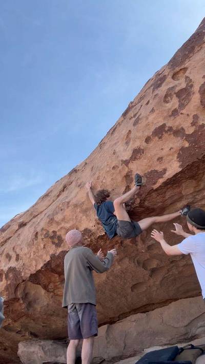 Thorny Toad v5, Hueco Tanks - Beta Video from SomalianBear