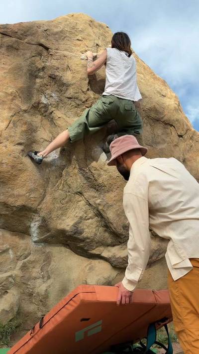 Pile Lieback v2, Stoney Point - Beta Video from miahonthewall