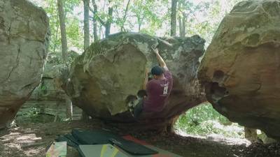 Nosey v1, Hospital Boulders - Beta Video from MarioTheClimber