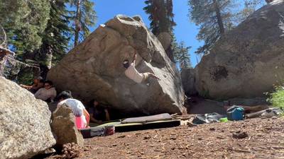 The Nose Left v4, Lake Tahoe - Beta Video from ashwinz