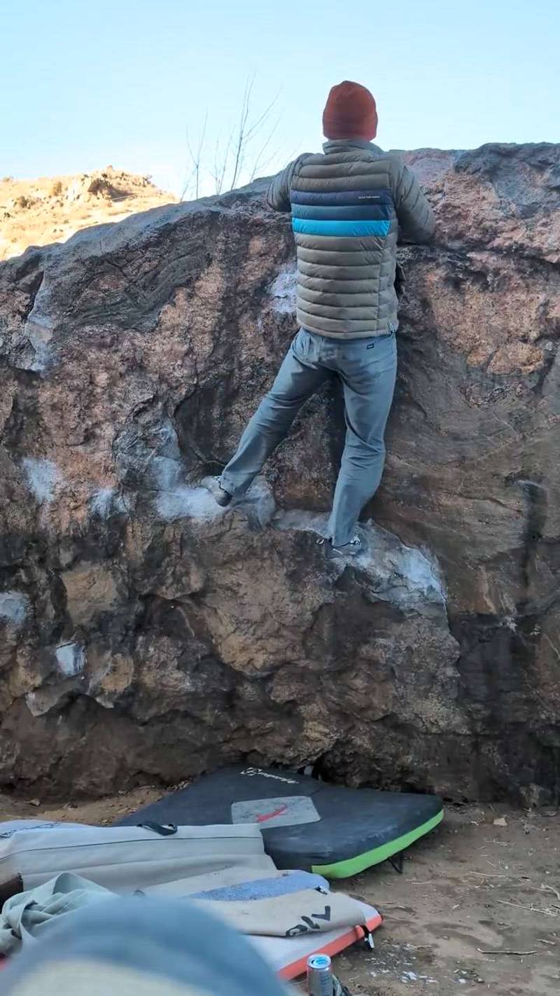 Pavol Line 1 v5, Clear Creek Canyon - Beta Video from BouldersAreHard
