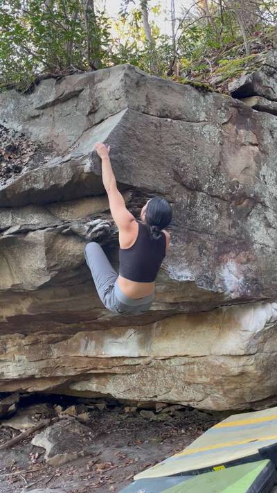 Bro-ner v6, New River Gorge - Beta Video from MaryChristine