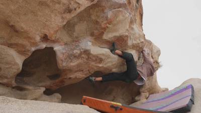 False Hueco Traverse v2, Joshua Tree - Beta Video from dab_bod