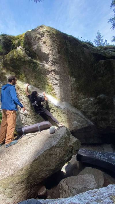 Sit Down to Holm Boy v6, Squamish - Beta Video from tiffwu