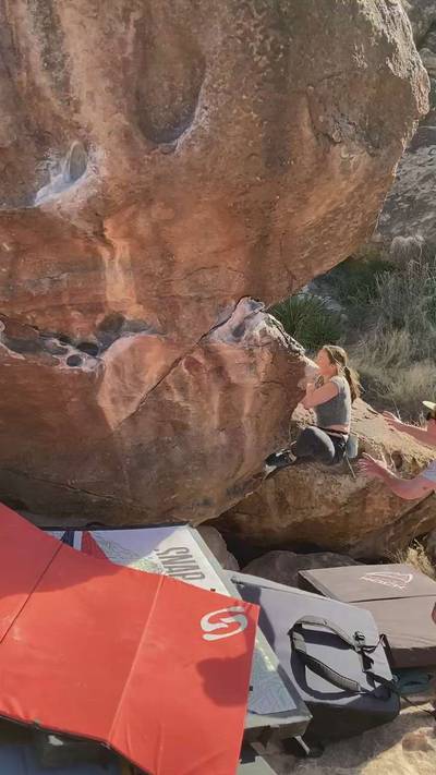 T-Bone Shuffle v4, Hueco Tanks - Beta Video from Rfitz
