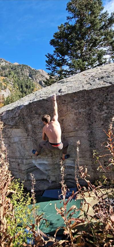 Over the Top v5, Little Cottonwood Canyon - Beta Video from nicknicknick