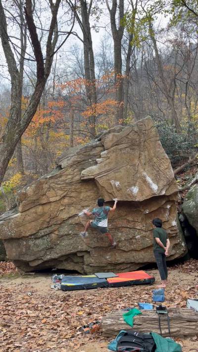 Gundercling v4, New River Gorge - Beta Video from Christian.B.Window