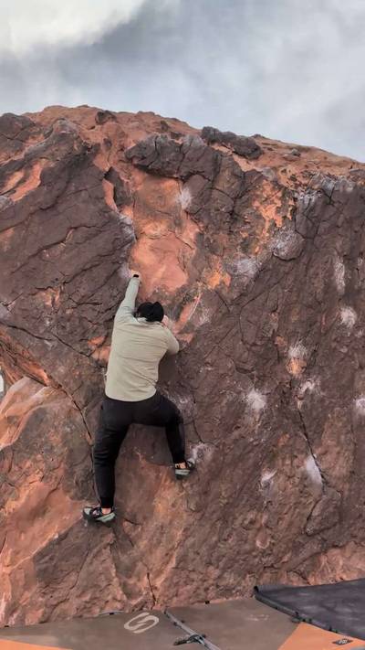 Six Pack v1, Red Rock - Beta Video from ywu_climbing