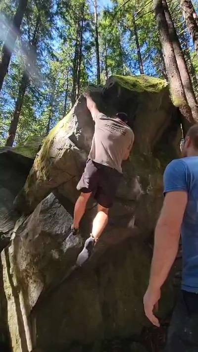 Meat Eating Vegetarian v6, North Bend - Beta Video from mlo