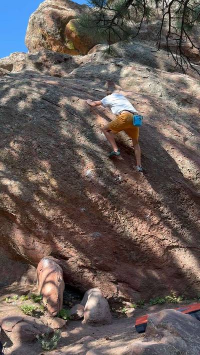 Hagan's Wall v5, Flagstaff Mountain, CO - Beta Video from Chris_Ol