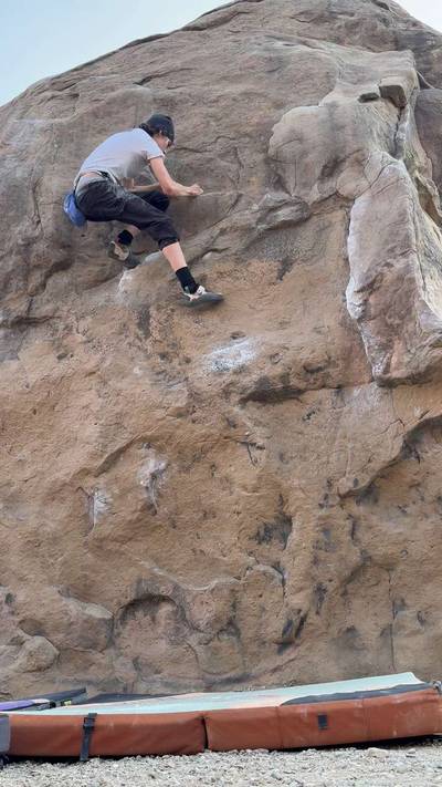 Reach Left v3, Stoney Point - Beta Video from climberguygus