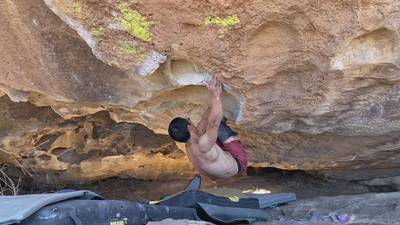 Natural Disaster v10, Hueco Tanks - Beta Video from chibaso