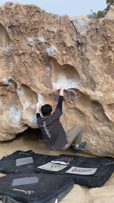 Little Chucky v4, Joshua Tree - Beta Video from rocktoucher