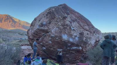 Monkey Trench v8, Red Rock - Beta Video from Spencer26.2