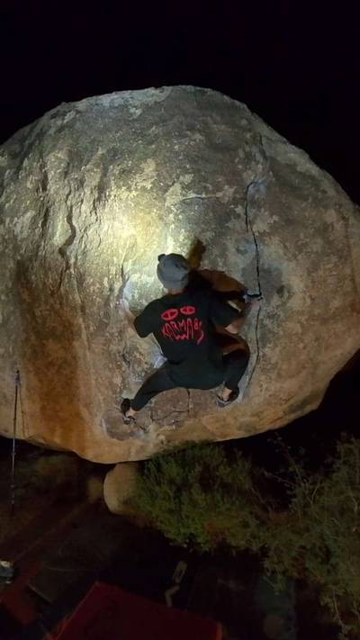 Pumping Monzonite v8, Joshua Tree - Beta Video from Pebble_Ascender