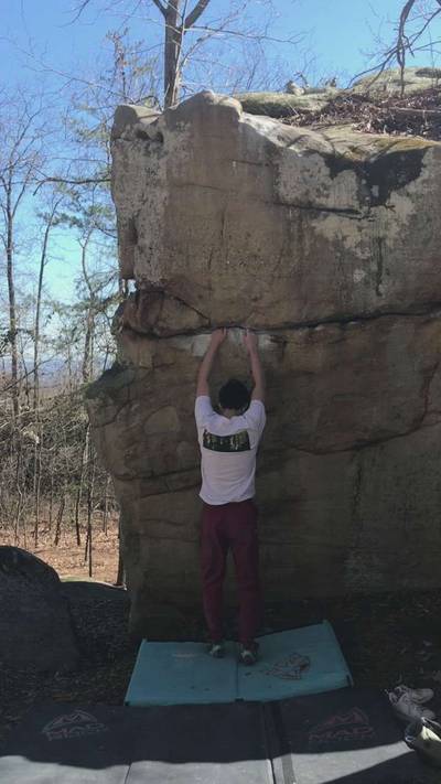 Trailer Hitch v5, Stone Fort - Beta Video from dan_fu_climbs