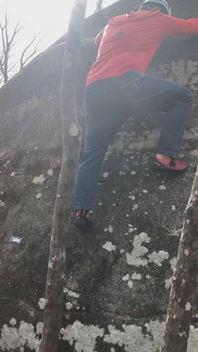 Bad Boulder Slab v0, Boat Rock - Beta Video from Dpernini