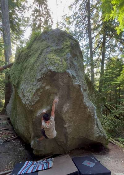 Tippytoe, Tippytoe v10, Squamish - Beta Video from cinderblock