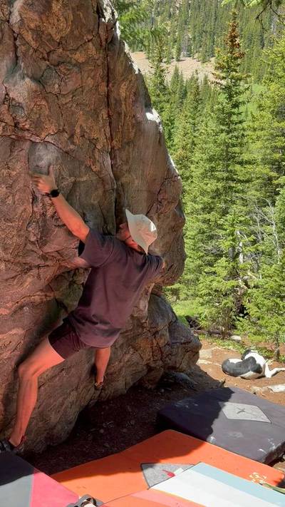 Chalk Block v1, Guanella Pass - Beta Video from spooky.sends
