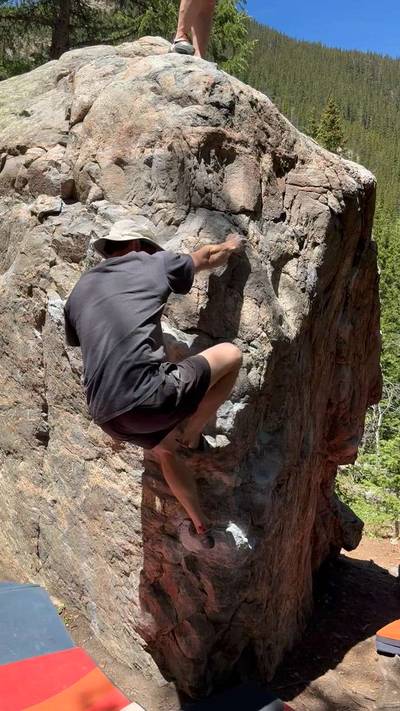 Arete 1 v1, Guanella Pass - Beta Video from spooky.sends