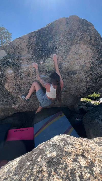 Boulder Geek v4, Lake Tahoe - Beta Video from CathyG