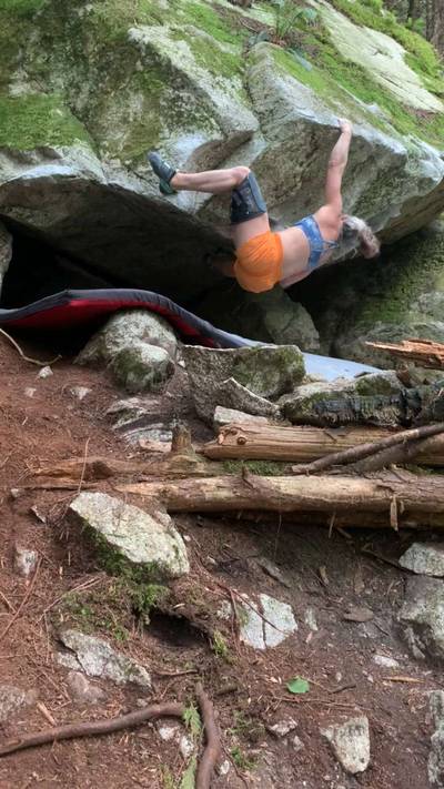 Backwards in Progressive Thinking v6, Squamish - Beta Video from mandoline