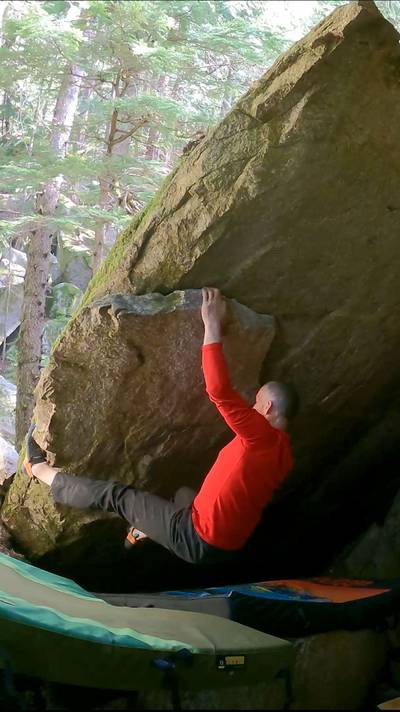 Ryan's Basement Left v4, Squamish - Beta Video from AllTheV4s