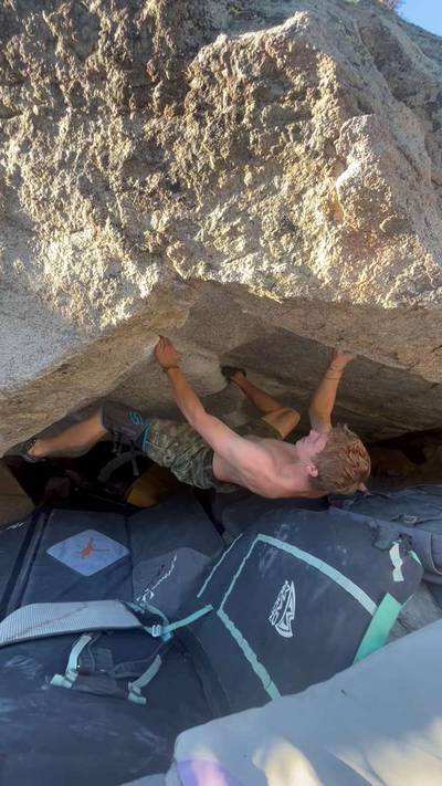 Party Cave v6, Little Cottonwood Canyon - Beta Video from Korban