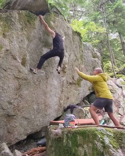 Catch a Swollen Heart for not Rollin' Smart v7, Squamish - Beta Video from SamDuffy