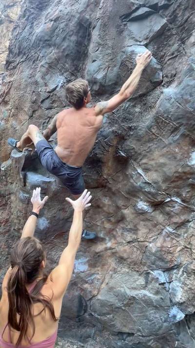 Valley of Orchids Dyno Var. v9, Big Cottonwood Canyon - Beta Video from tkemp