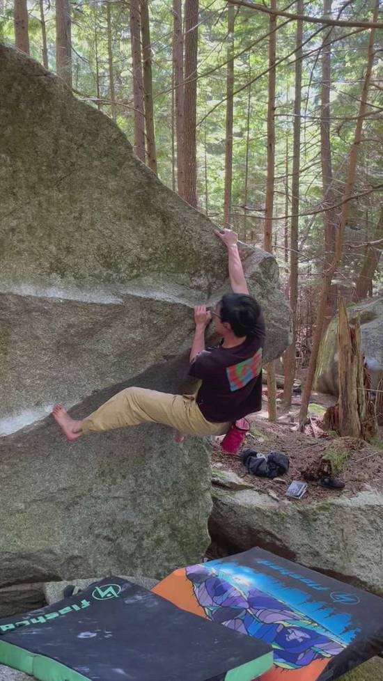 Good Day v0, Squamish - Beta Video from dan_fu_climbs