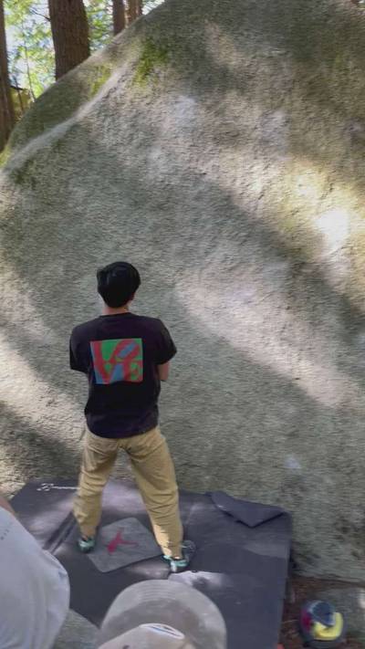 Centre Slab v3, Squamish - Beta Video from dan_fu_climbs