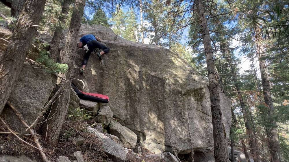 Chubby Checkers v1, Little Cottonwood Canyon - Beta Video from rubbersharkman