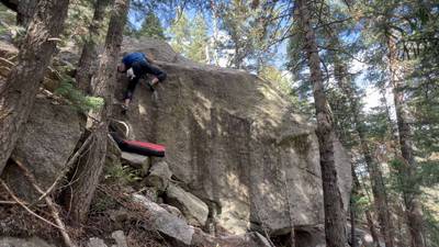Chubby Checkers v1, Little Cottonwood Canyon - Beta Video from rubbersharkman
