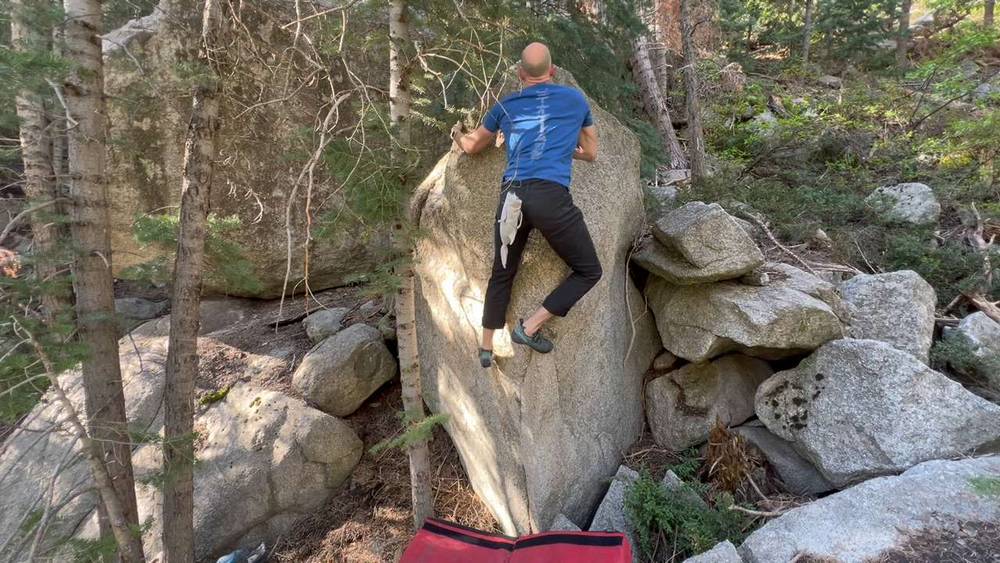 Knife Edge Left v2, Little Cottonwood Canyon - Beta Video from rubbersharkman