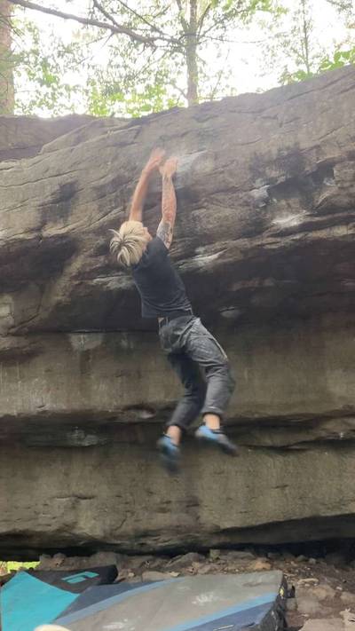 Mad Hatter v6, New River Gorge - Beta Video from trentL