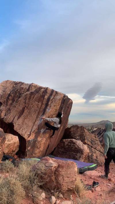 Van Betten Arete v4, Red Rock - Beta Video from chrlauren