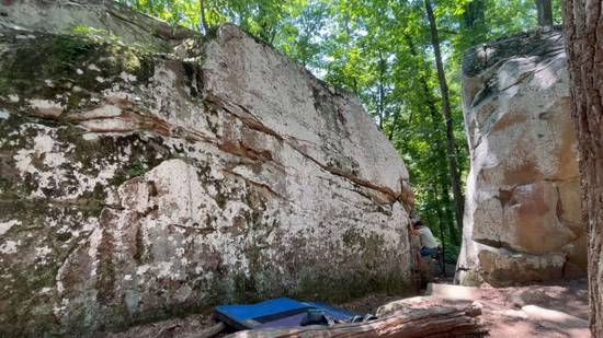 Crack Traverse v0, Stone Fort - Beta Video from MarioTheClimber